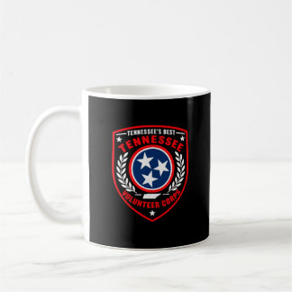 Taza de café del Cuerpo de Voluntarios de Tennesse