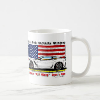 Taza de café del cupé del Corvette 2016 Z06