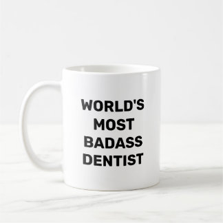 Taza de café del dentista más genial del mundo