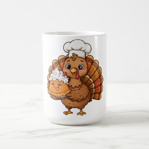 Taza de café del Día de Acción de Gracias con Pay