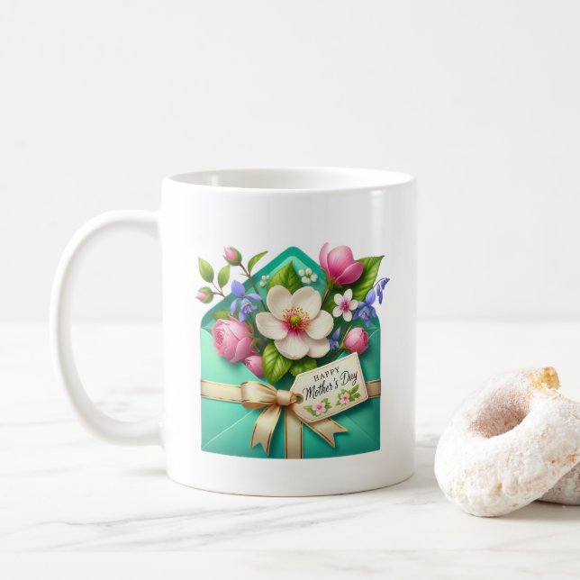 Taza de café del día de la madre (Con donut)