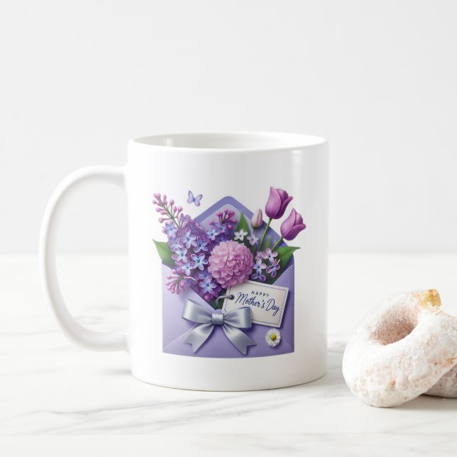 Taza de café del día de la madre (Con donut)