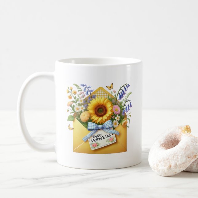 Taza de café del día de la madre (Con donut)