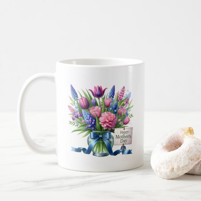Taza de café del día de la madre (Con donut)