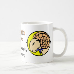 Taza de café del día de madre del zodiaco del