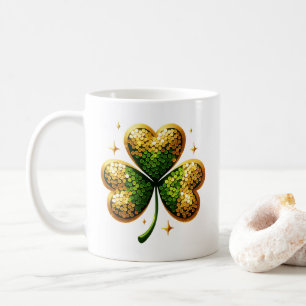 Taza de café del Día de San Patricio
