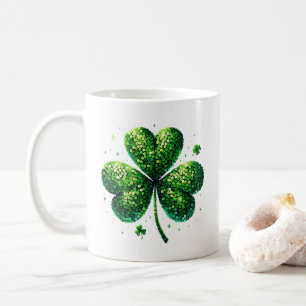 Taza de café del día de San Patricio