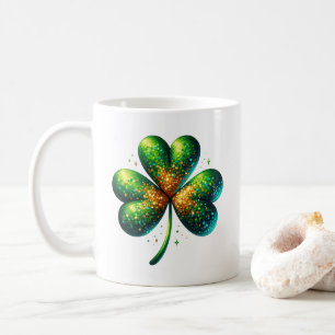 Taza de café del día de San Patricio