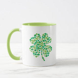 Taza de café del día de San Patricio