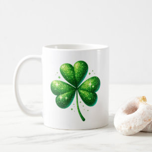 Taza de café del día de San Patricio