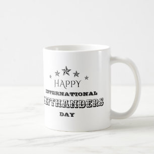 Taza de café del Día Internacional de las Zurdas