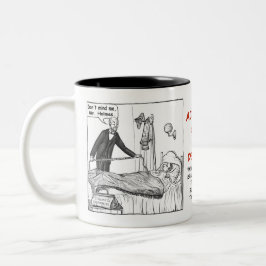 Taza de café del Dos-Tono de la serie DYIN de las