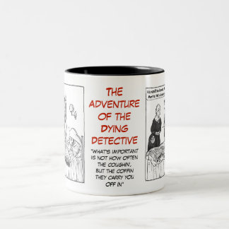 Taza de café del Dos-Tono de la serie DYIN de las