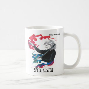 Taza de café del echador del encanto