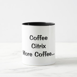 Taza de café del empollón de Citrix