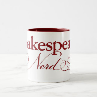 Taza de café del empollón de Shakespeare