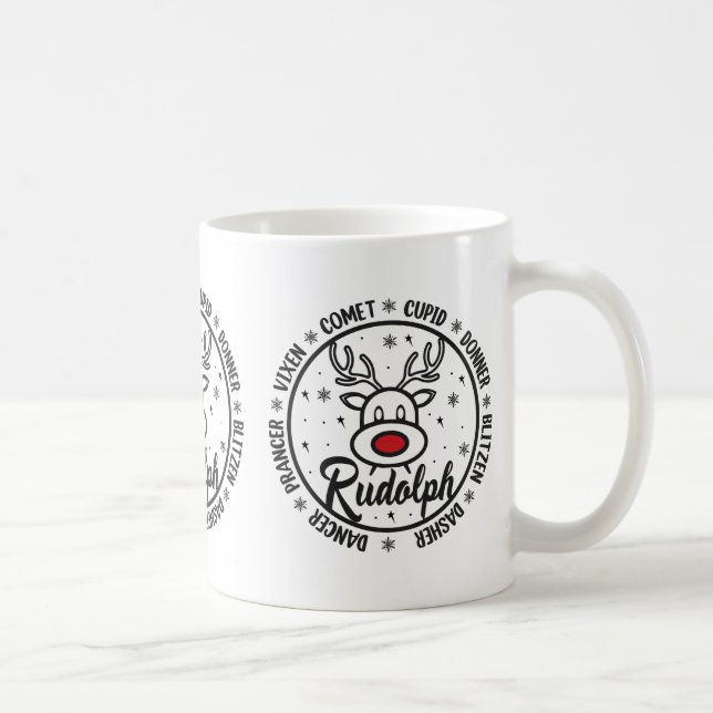Taza de café del equipo de Rudolph (Derecha)