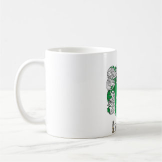 Taza de café del escudo de la familia de McGuire