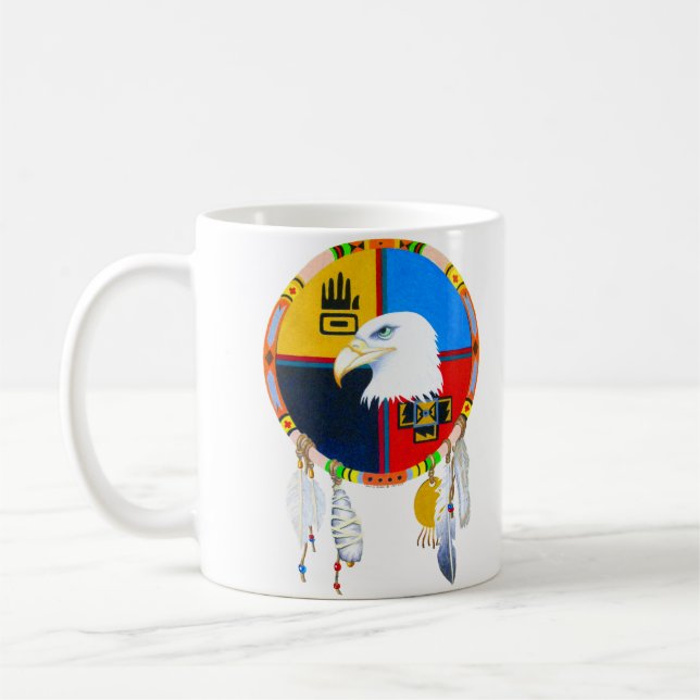 Taza de café del escudo de la medicina (Izquierda)