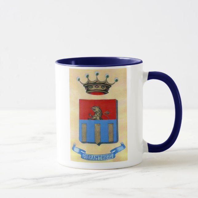 Taza de café del escudo de Pierantozzi (Derecha)