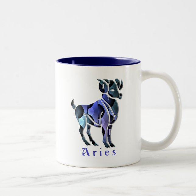 Taza de café del espolón del aries (Derecha)