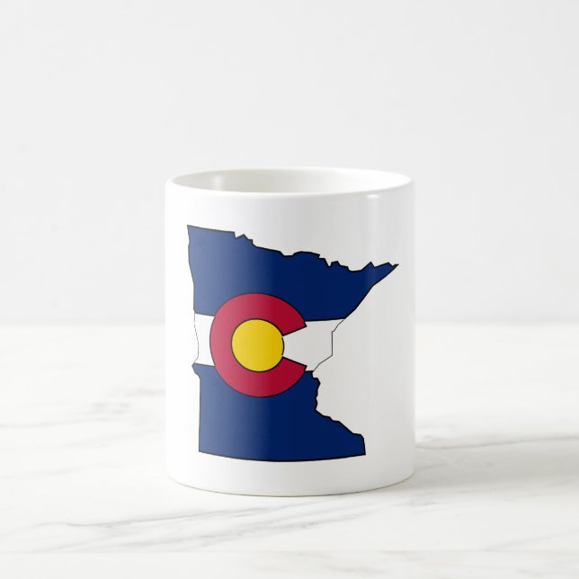 Taza de café del esquema de Minnesota de la (Centro)