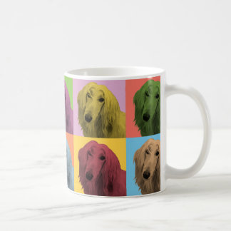 Taza de café del Estallido-Arte del afgano