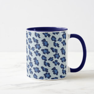 Taza de café del estampado de animales