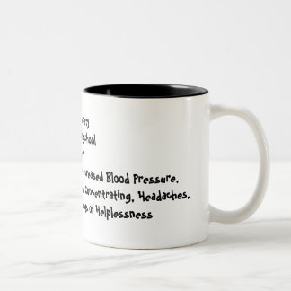 Taza de café del estudiante de la enfermería