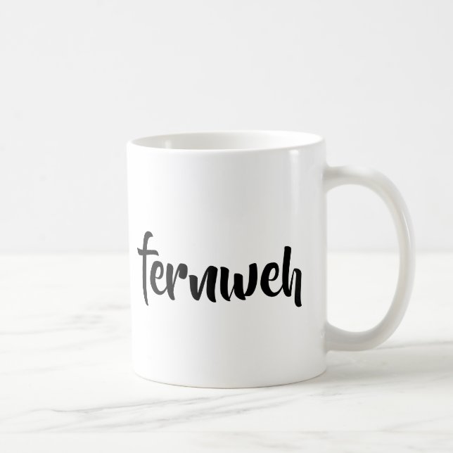 taza de café del fernweh (Derecha)