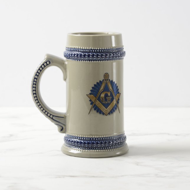 taza de café del freemason