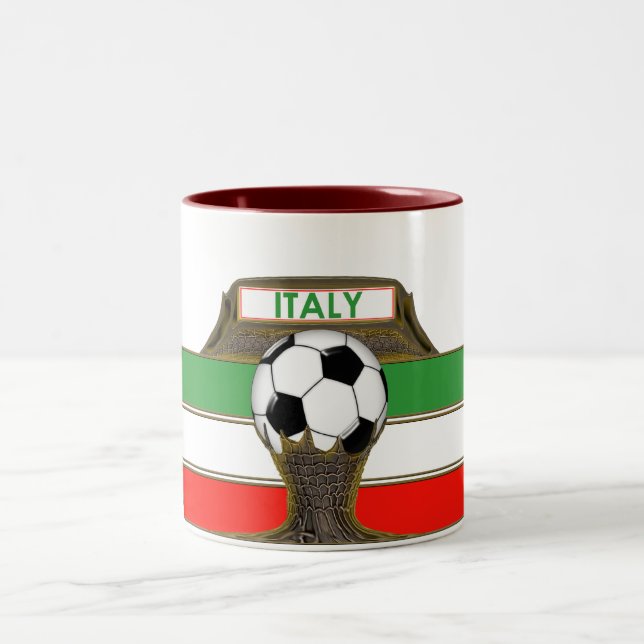 Taza de café del fútbol de Italia (Centro)