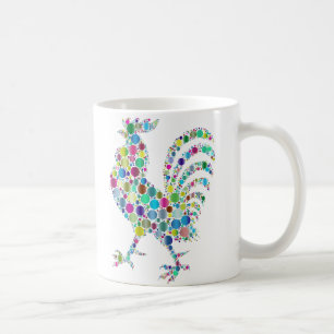 Taza de café del gallo