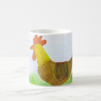 Taza de café del gallo