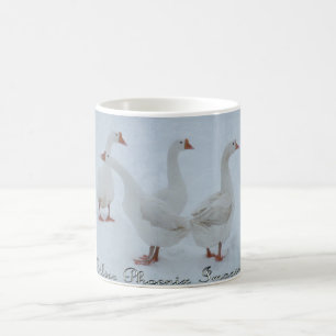 Taza de café del ganso