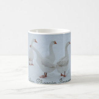 Taza de café del ganso