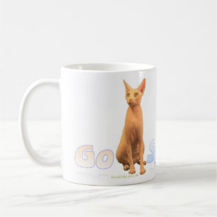 Taza de café del gato de Sphynx