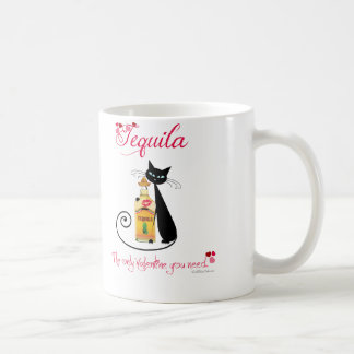 Taza de café del gato del Tequila del el día de