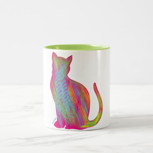 Taza de café del Gato-titude (Centro)
