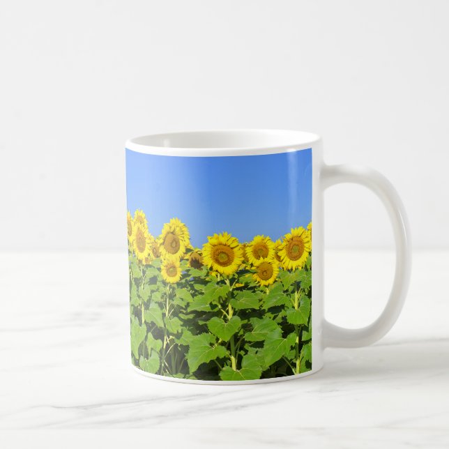 Taza de café del girasol (Derecha)