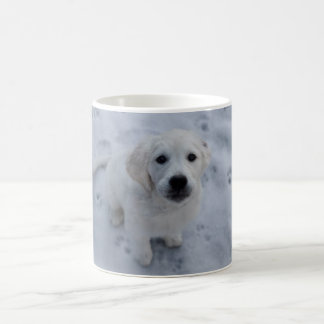 Taza de café del golden retriever