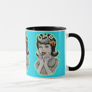 Taza de café del GOP WTF de OMG