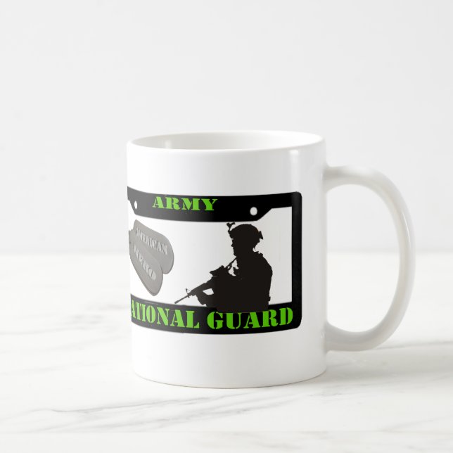 Taza de café del Guardia Nacional del ejército (Derecha)