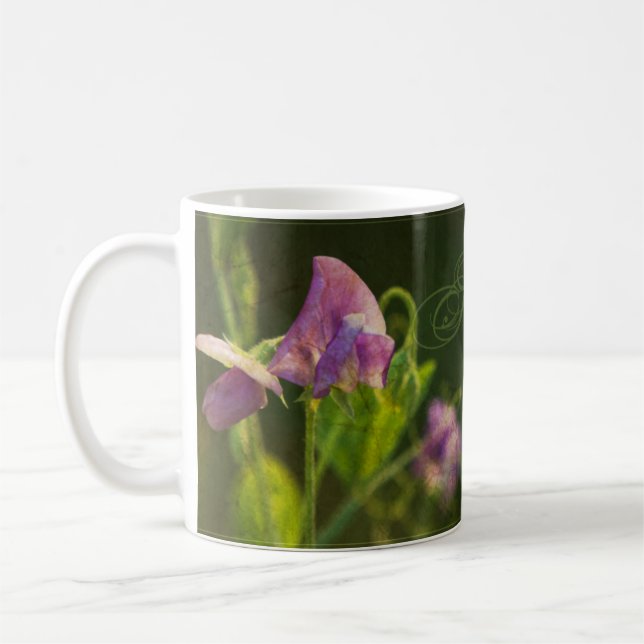 Taza de café del guisante de olor (Izquierda)