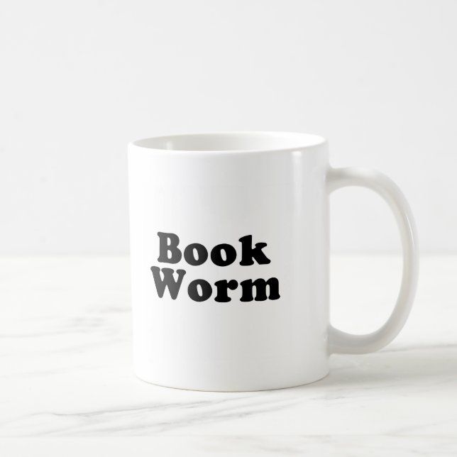 Taza de café del gusano de libro (Derecha)