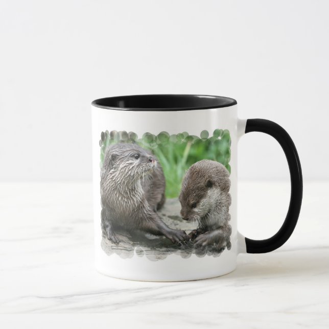 Taza de café del hábitat de la nutria (Derecha)