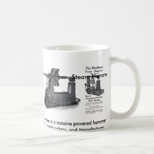 Taza de café del herrero del martillo de viaje