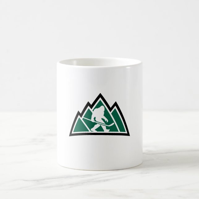 Taza de café del hockey de Sasquatch (Centro)