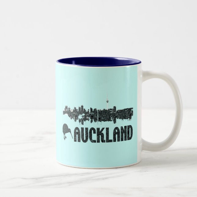 Taza de café del horizonte de Auckland Nueva (Derecha)