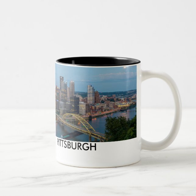 Taza de café del horizonte de Pittsburgh (Derecha)